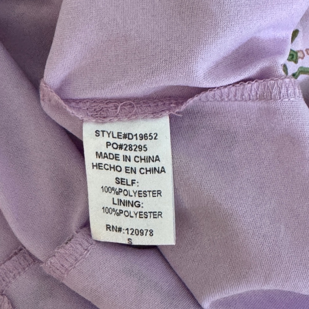 Entro Purple Ruffled Smocked Sundress - Picture 4 of 5